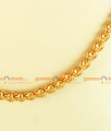 CKMN07-LG - 30 inches Gold Plated Kerala Pure Mani Chain