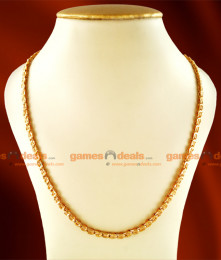 CKMN14-LG - 30 inches Gold Plated Small Spring Petal Chain CKMN14-LG - 30 inches Gold Plated Small Spring Petal Chain