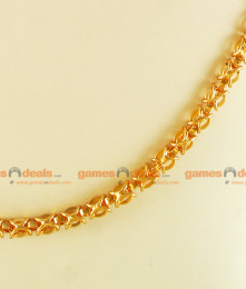 CKMN17-LG - 30 inches LongGold Plated Traditional Kerala Imitation Chain CKMN17-LG - 30 inches LongGold Plated Traditional Kerala Imitation Chain