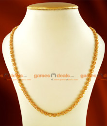 CKMN18 - Gold Plated Traditional Kerala Imitation Chain Ball Design CKMN18 - Gold Plated Traditional Kerala Imitation Chain Ball Design