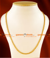 CH0101-LG - 30 inches Long Goldld Plated Traditional Box Chain Kumil Design