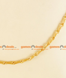 CH0108- Gold Plated Jewellery Traditional Fast Moving Light Weight Men's Chain
