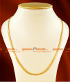 CH0110- Gold Plated Jewellery Traditional Light Weight Mens Chain Design