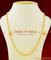 CKMN26 - Gold Plated Light Petal Spring Chain 24 inches Guarantee Daily Wear