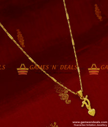 SMDR106 - Pirates of the Caribbean Heartin Dollar South Indian Imitation Jewelry