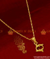 SMDR107 - Gold Plated Double Dolphin Pendant Design Short Chain Imitation Jewelry