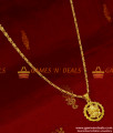 SMDR117 - Traditional Vinayagar Dollar Pendant Gold Plated Imitation Jewelry Online