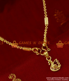 SMDR125 - Small Swan White Red Zircon Stone Pendant with Imitation Short Chain SMDR125 - Small Swan White Red Zircon Stone Pendant with Imitation Short Chain