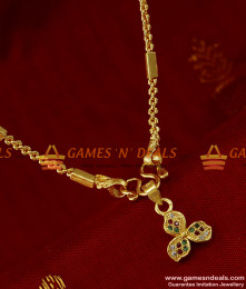 SMDR128 - Teen Pendant Multicolor Zircon Stone Leaf Design Imitation Short Chain SMDR128 - Teen Pendant Multicolor Zircon Stone Leaf Design Imitation Short Chain