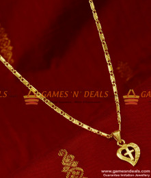 SMDR137 - Gold Plated Christian Cross in Leaf Pendant South Indian Imitation Jewelry SMDR137 - Gold Plated Christian Cross in Leaf Pendant South Indian Imitation Jewelry
