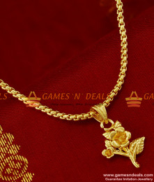 SMDR145 - Trendy Teen Flower Fancy Pendant Design Short Chain Imitation Jewelry SMDR145 - Trendy Teen Flower Fancy Pendant Design Short Chain Imitation Jewelry