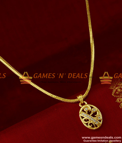 SMDR148 - Trendy Teen AD Stone Pendant 