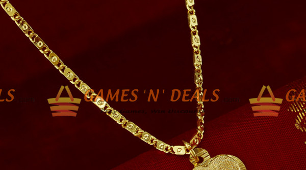 Smdr149 Short Chain Elephant In Heart Art Pendant South Indian Fashion Jewelry - Heart Pendant With Photo Inside India Smdr149 Short Chain Elephant In Heart Art Pendant South Indian Fashion Jewelry - Heart Pendant With Photo Inside India
