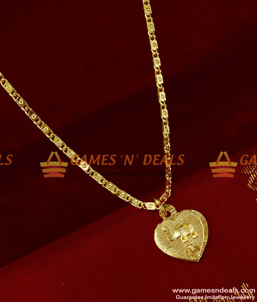 SMDR149 - Short Chain Elephant in Heart Art Pendant South Indian Fashion Jewelry SMDR149 - Short Chain Elephant in Heart Art Pendant South Indian Fashion Jewelry