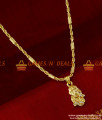 SMDR154 - Sai Baba Pendant Traditional Ad Stone Gold Plated Jewelry