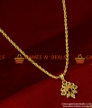 SMDR155 - Semi Precious Zircon Stone Fancy Pendant Short Chain Imitation Jewelry