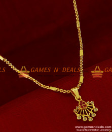 SMDR161 - Semi Precious Gold Plated Long Pendant Chain Imitation Jewellery SMDR161 - Semi Precious Gold Plated Long Pendant Chain Imitation Jewellery