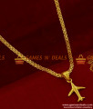 SMDR183 - Trendy Flight Shaped Dollar Long Pendant Chain Imitation Jewellery Online