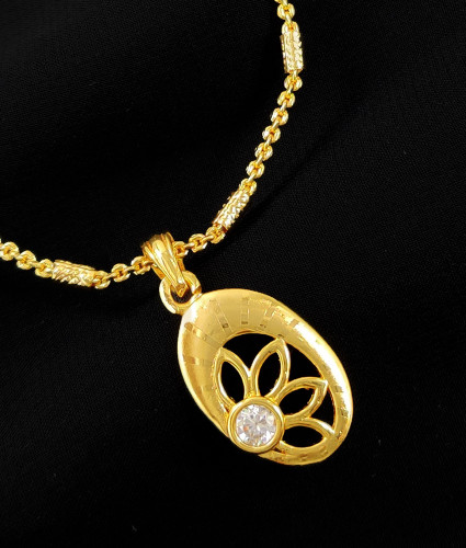 Gram Gold Heart Pendant 