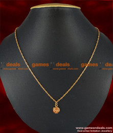 SMDR20 - 24ct Pure Gold Plated Flower Pendant with Short Chain  SMDR20 - 24ct Pure Gold Plated Flower Pendant with Short Chain