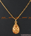 SMDR21 - Gold Plated Beautiful Teenage Pendant Design With Short Chain