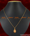 SMDR21 - Gold Plated Beautiful Teenage Pendant Design With Short Chain