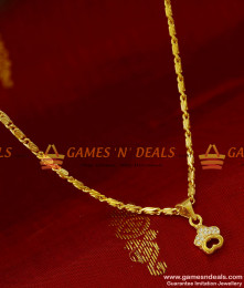 SMDR47 - Very Small White Zircon Stone Heartin Pendant Imitation Short Chain SMDR47 - Very Small White Zircon Stone Heartin Pendant Imitation Short Chain