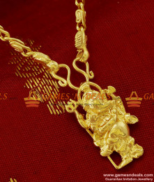 SMDR54 - Gold Plated Fast Selling Sakthi Vinayakar Pendant Short Chain SMDR54 - Gold Plated Fast Selling Sakthi Vinayakar Pendant Short Chain