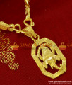 SMDR63 - Short Chain with Vinayagar Pendant South Indian Fashion Jewelry