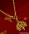 SMDR74 - Imported Short Chain Fortune Tree 3D Art Pendant Imitation Jewelry