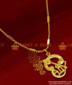 SMDR75 - Short Chain with Medium Size Om Vel Murugan Pendant Fashion Jewelry
