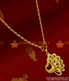 SMDR76 - Imported Peacock Pendant South Indian Short Chain Imitation Jewelry SMDR76 - Imported Peacock Pendant South Indian Short Chain Imitation Jewelry