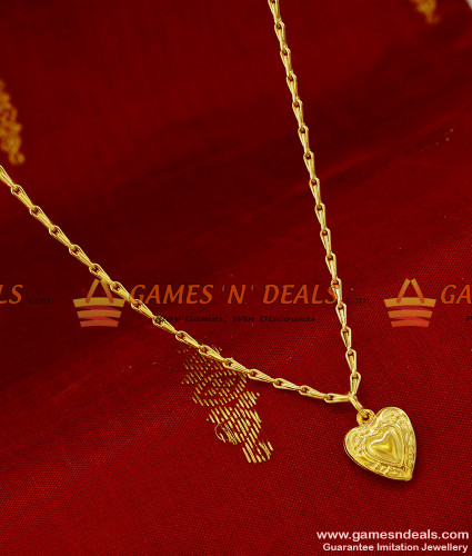 Small Heartin Pendant Locket Design 