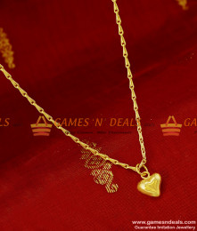 SMDR80 - Small Heartin Pendant Valentine Design Short Chain Imitation Jewelry SMDR80 - Small Heartin Pendant Valentine Design Short Chain Imitation Jewelry
