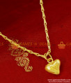 SMDR80 - Small Heartin Pendant Valentine Design Short Chain Imitation Jewelry