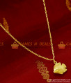 SMDR84 - Gold Plated 3D Fish Fancy Pendant Design Short Chain Imitation Jewelry