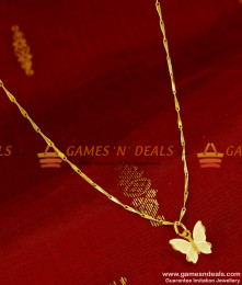 SMDR87 - College Teen 3D Butterfly Fancy Pendant Design Short Chain Imitation Jewelry SMDR87 - College Teen 3D Butterfly Fancy Pendant Design Short Chain Imitation Jewelry