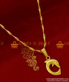 SMDR99 - Fancy Dolphin C Shape Gold Plated Guarantee Imitation Jewelry Pendant