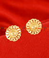 ER066 - Gold Plated Imitation Traditional Sunflower Stud For Middle Aged Women