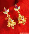 ER082 - Traditional South Indian Jhumki AD Stone Imitation Ear Rings