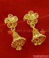 ER114 - Traditional Small Daily Wear Jhumki Design Gold Plated Ear Rings