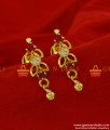 ER178 - Trendy Cute South Indian College Girls Daily Wear AD Stone Ear Ring Design