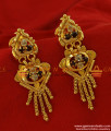 ER190 - Trendy Design Daily Wear Hanging Beads AD Stone Imitation Ear Rings 