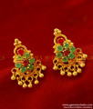 ER259 - Latest Teen Design Gold Plated Stone Ear Ring Jewelry Guarantee Design