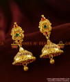 ER378 - AD Stone South Indian Umbrella Jhumki Bridal Wear Imitation Ear Rings