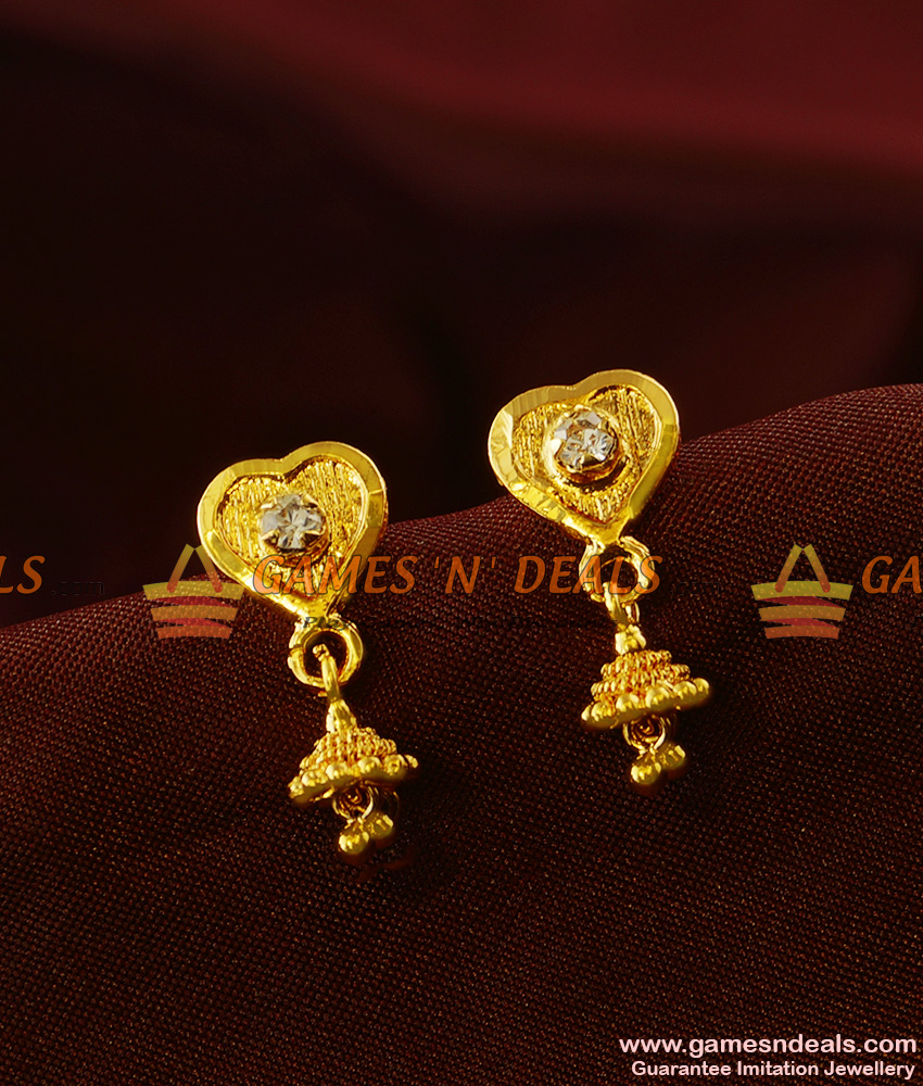 small gold ear ring design
