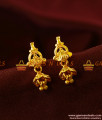 ER390 - South Indian Daily Wear Guarantee Small Jhumki Imitation Ear Rings