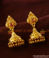 ER405 - Umbrella Jhumki South Indian Type Gold Like Design Imitation Ear Rings