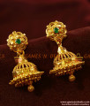 ER407 - Daily Wear Ad Stone Jhumki Imitation Jewelry South Indian Traditional Ear Ring