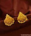 ER451 - Kerala Design Plain Daily Wear Guarantee Ear Ring Low Price Online